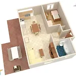 Apartament By The Sea Cove Ljubljeva, Trogir - 2194
