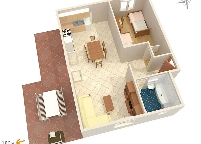 Lägenhet By The Sea Cove Ljubljeva, Trogir - 2194