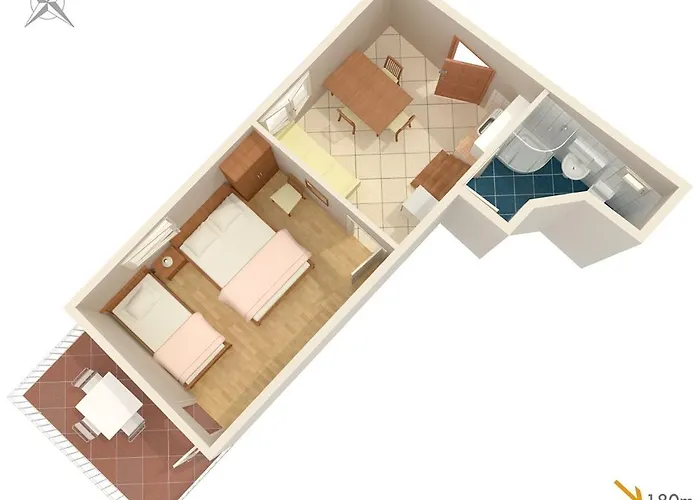 By The Sea Cove Ljubljeva, Trogir - 2194 Lägenhet Voluja